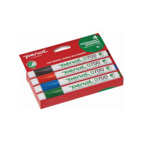 Produktbild för Marker Penol 0700 ass. färger 1,5 mm rund spets permanent