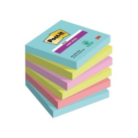 Produktbild för Post-it Super Sticky Notes Cosmic, 76mm x 76mm, 90 blad, pak...