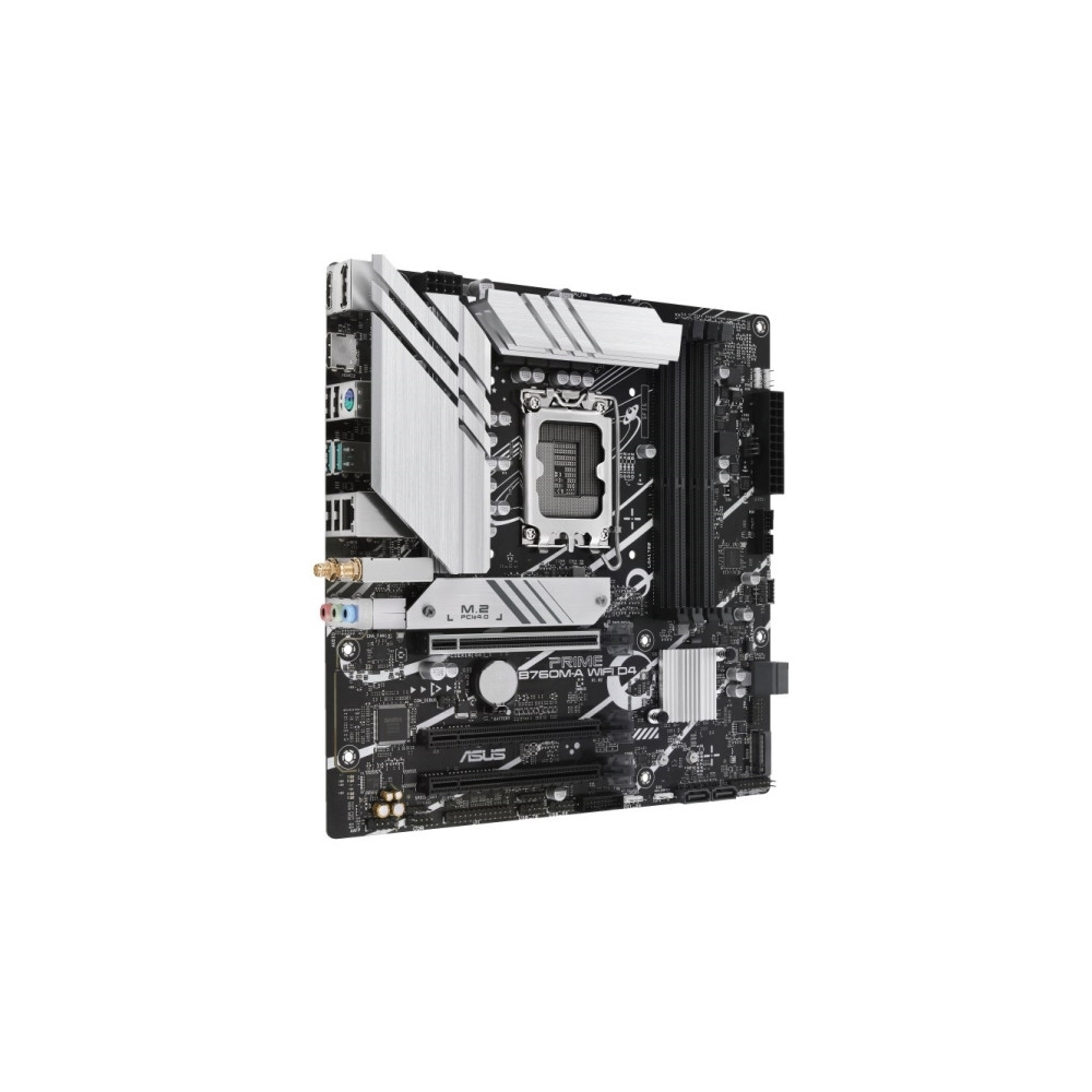 Produktbild för ASUS PRIME B760M-A WIFI D4 - moderkort - micro ATX - LGA1700-uttag - B760