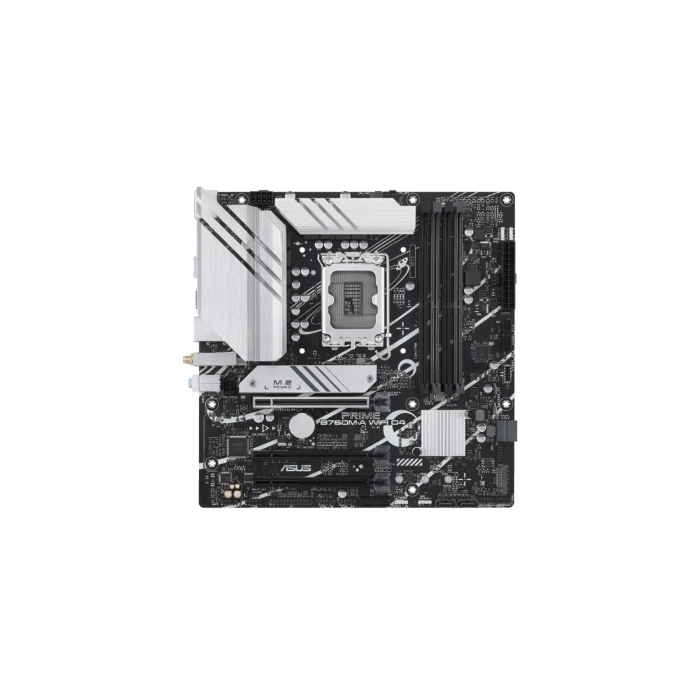 Produktbild för ASUS PRIME B760M-A WIFI D4 - moderkort - micro ATX - LGA1700-uttag - B760
