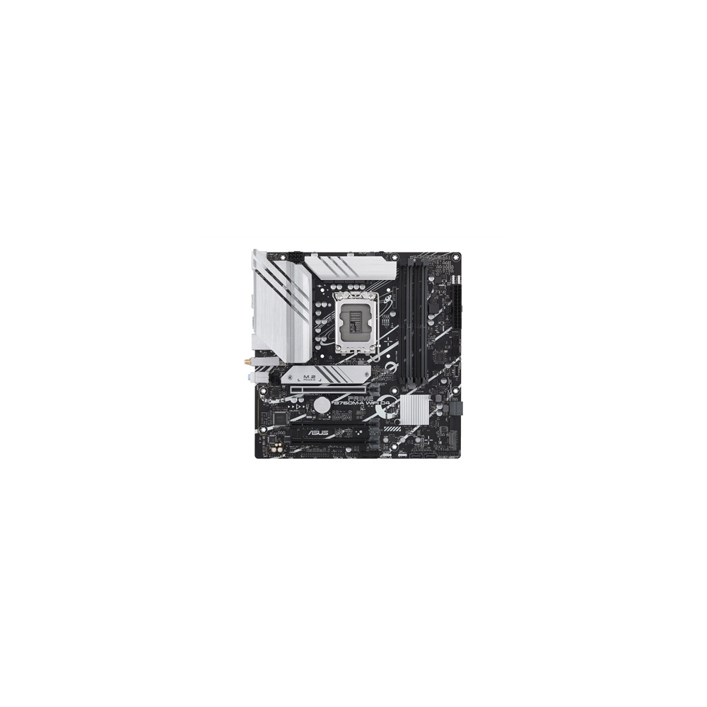 Produktbild för ASUS PRIME B760M-A WIFI D4 - moderkort - micro ATX - LGA1700-uttag - B760