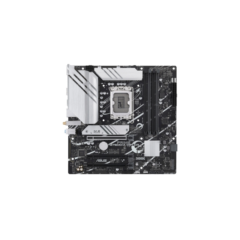 Produktbild för ASUS PRIME B760M-A WIFI D4 - moderkort - micro ATX - LGA1700-uttag - B760