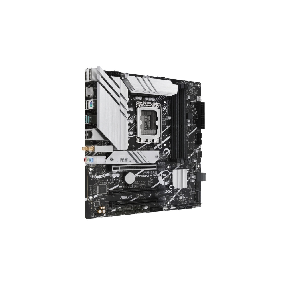 Produktbild för ASUS PRIME B760M-A WIFI D4 - moderkort - micro ATX - LGA1700-uttag - B760