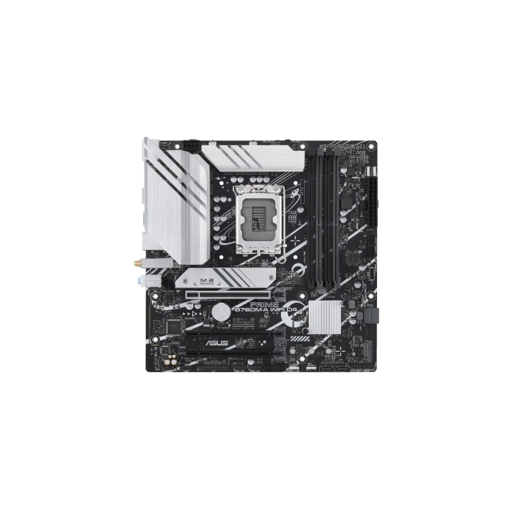 Produktbild för ASUS PRIME B760M-A WIFI D4 - moderkort - micro ATX - LGA1700-uttag - B760