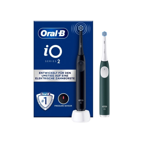 Oral-B Oral-B iO Series 2 Night Black/ Forest Green mit 2.Handstück