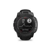 Produktbild för Garmin Instinct 2X Solar Tactical Edition - fiberförstärkta polymerer - Ja smart klocka med band - 64 MB - svart