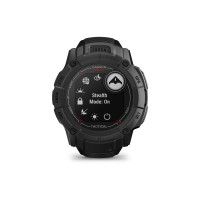 Produktbild för Garmin Instinct 2X Solar Tactical Edition - fiberförstärkta polymerer - Ja smart klocka med band - 64 MB - svart