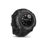 Produktbild för Garmin Instinct 2X Solar Tactical Edition - fiberförstärkta polymerer - Ja smart klocka med band - 64 MB - svart
