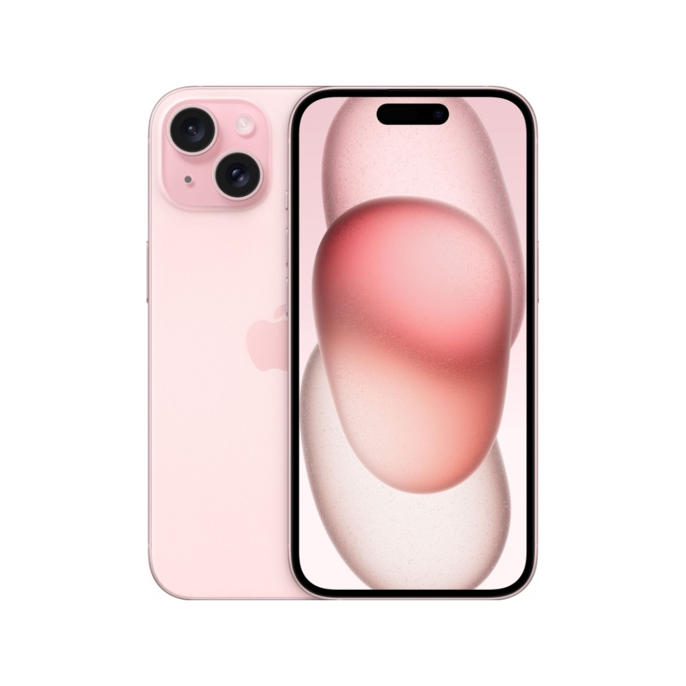 Produktbild för Apple iPhone 15 - rosa - 5G smartphone - 256 GB - GSM