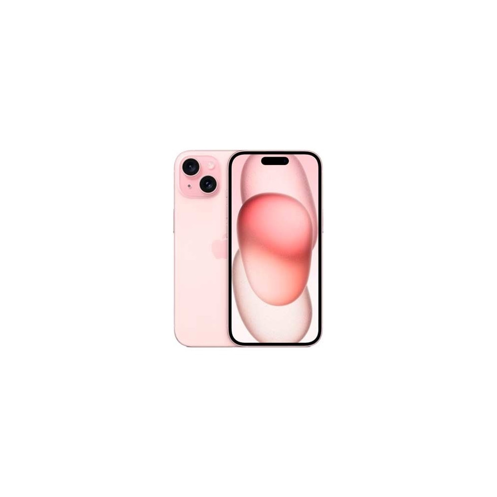 Produktbild för Apple iPhone 15 - rosa - 5G smartphone - 256 GB - GSM