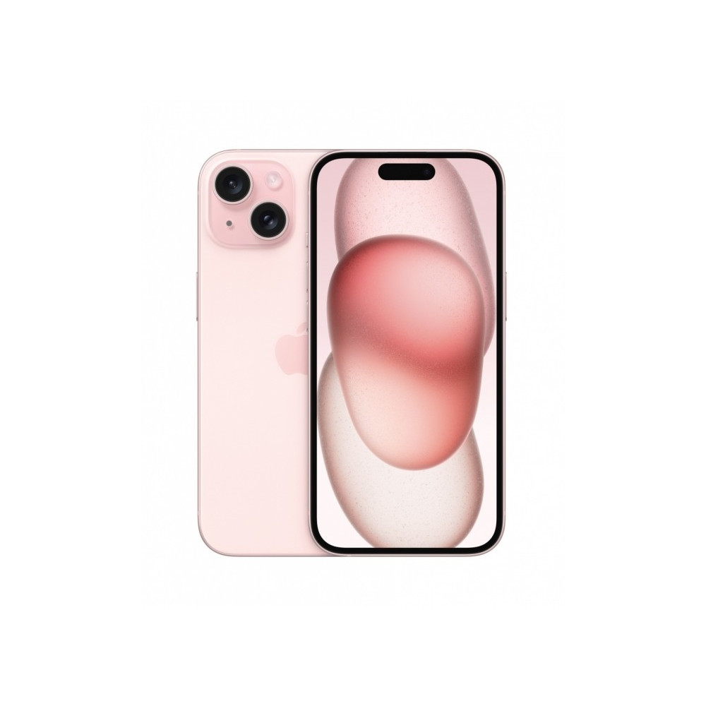 Produktbild för Apple iPhone 15 - rosa - 5G smartphone - 256 GB - GSM