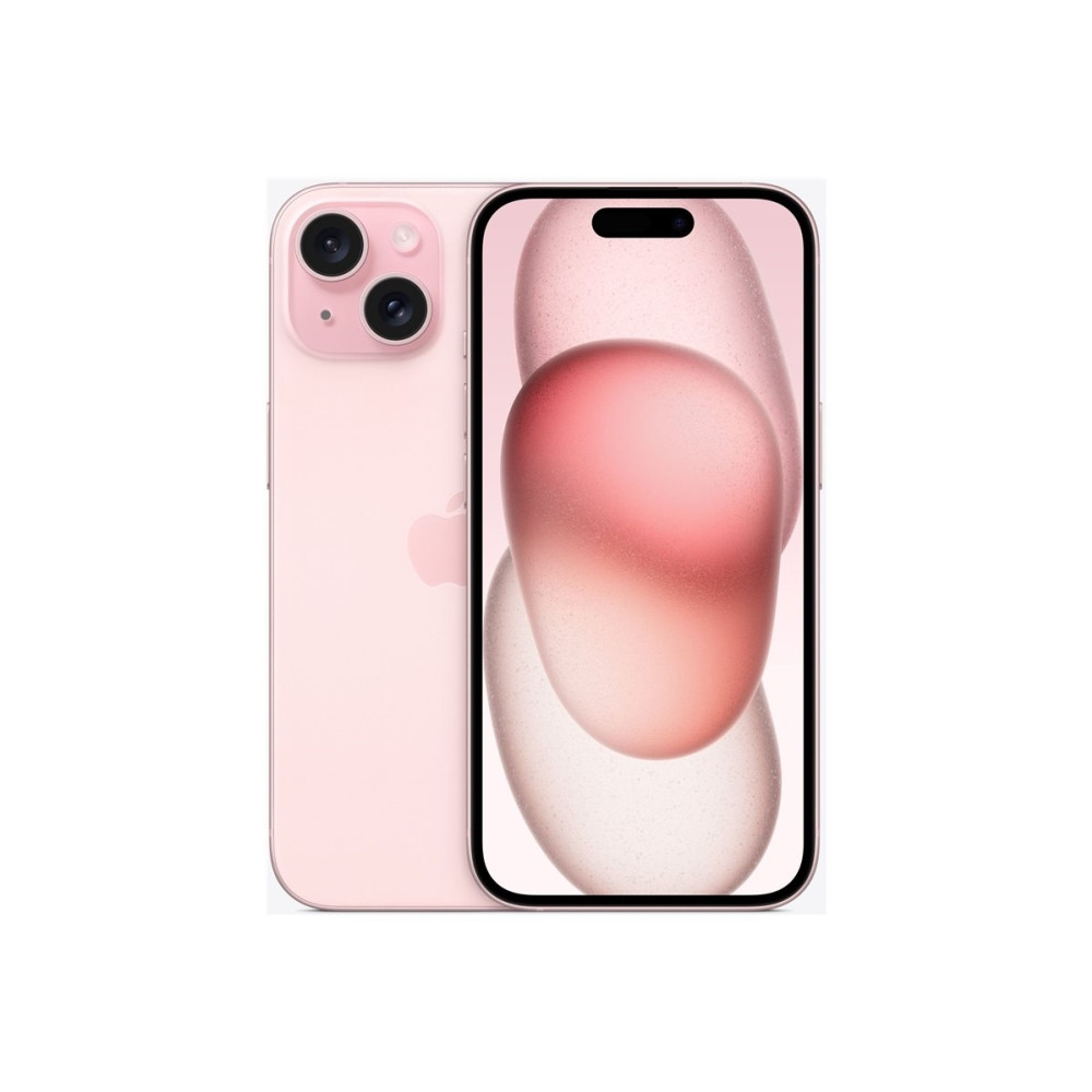 Produktbild för Apple iPhone 15 - rosa - 5G smartphone - 256 GB - GSM