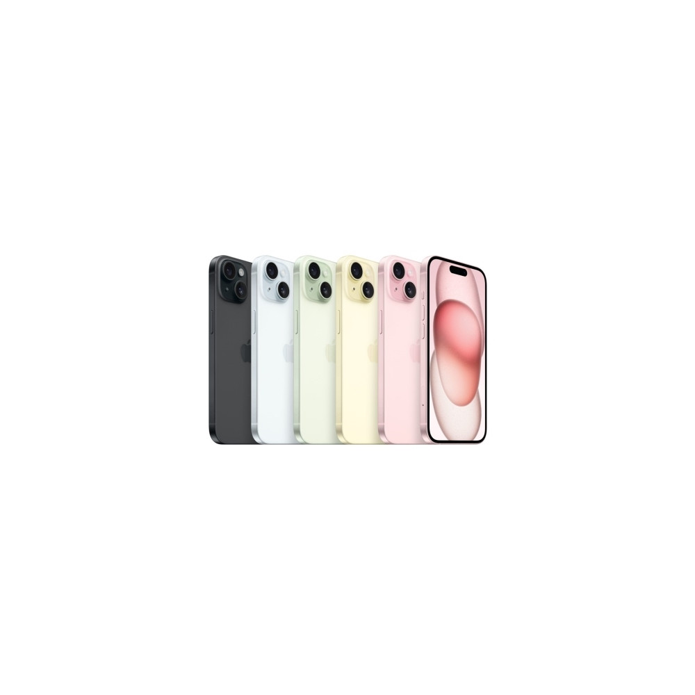 Produktbild för Apple iPhone 15 - rosa - 5G smartphone - 256 GB - GSM