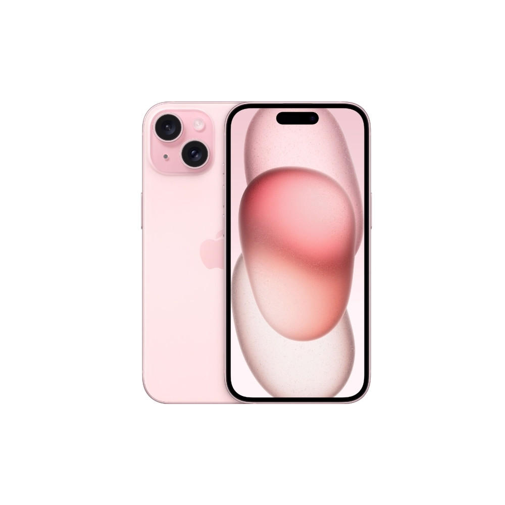 Produktbild för Apple iPhone 15 - rosa - 5G smartphone - 256 GB - GSM
