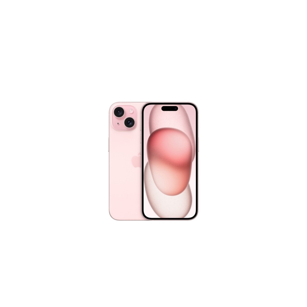 Produktbild för Apple iPhone 15 - rosa - 5G smartphone - 256 GB - GSM