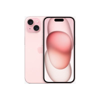 Produktbild för Apple iPhone 15 - rosa - 5G smartphone - 256 GB - GSM