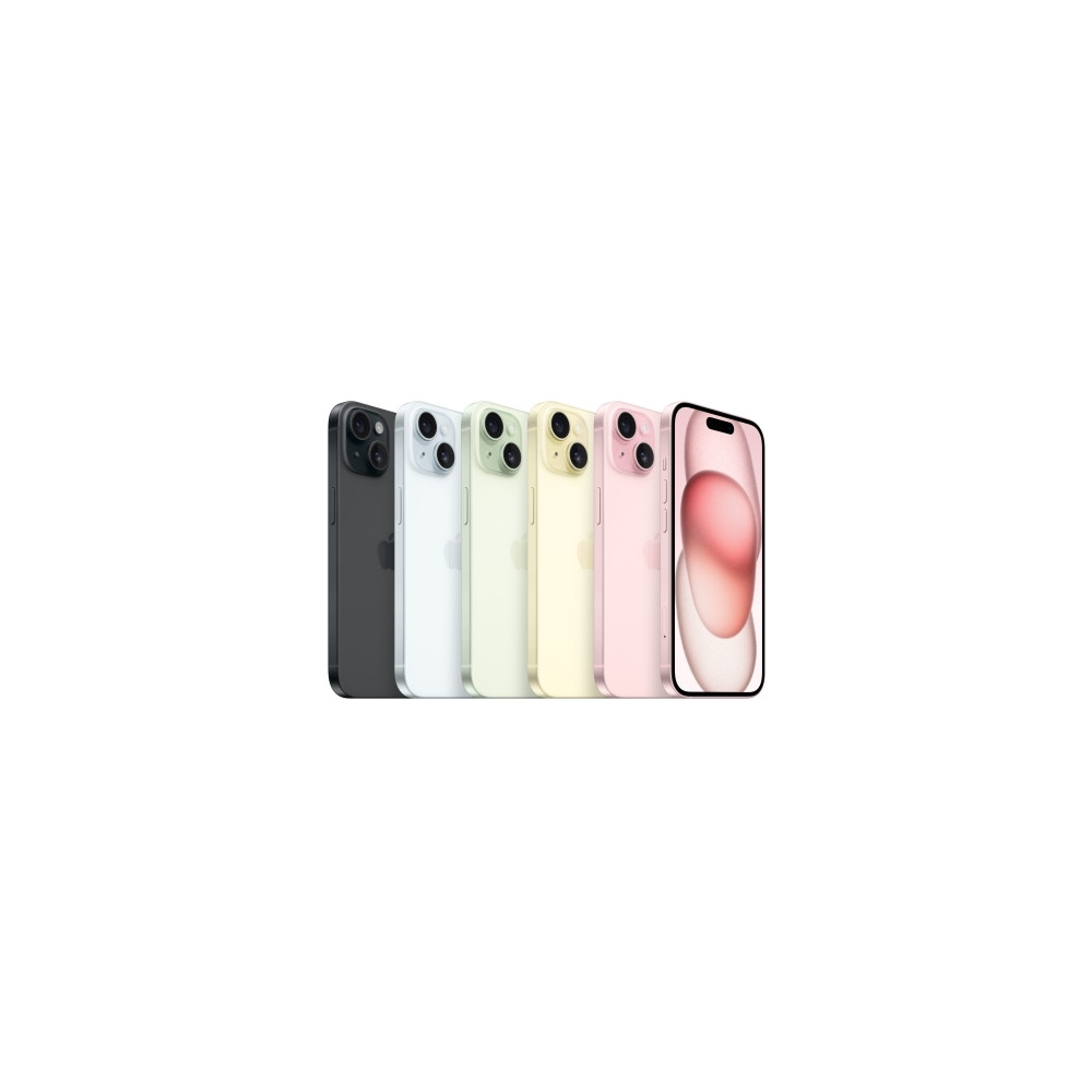 Produktbild för Apple iPhone 15 - rosa - 5G smartphone - 256 GB - GSM