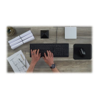 Produktbild för CHERRY STREAM KEYBOARD - tangentbord - spansk - svart Inmatningsenhet