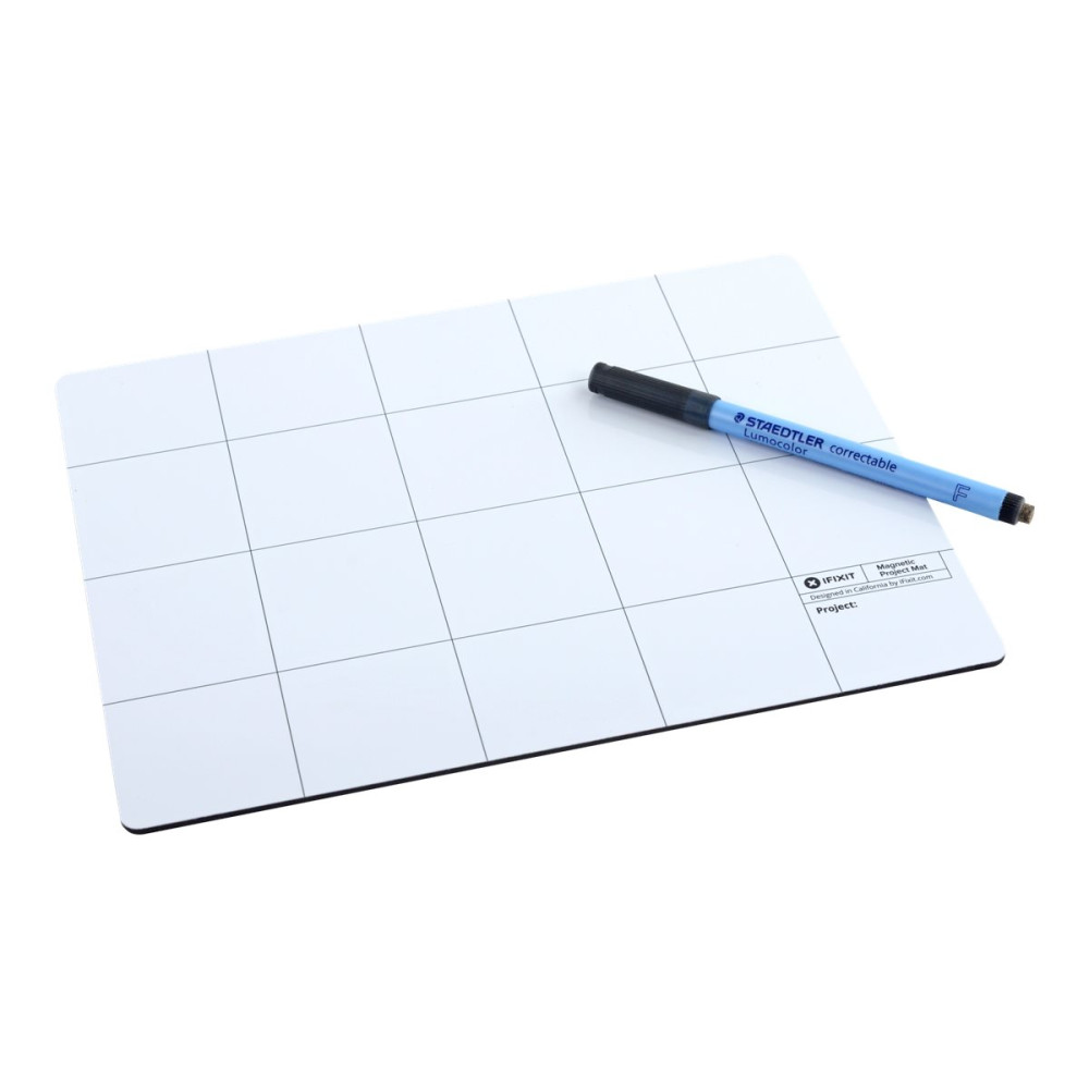 Produktbild för iFixit torraderingsbar planeringstavla - 203.2 x 254 mm