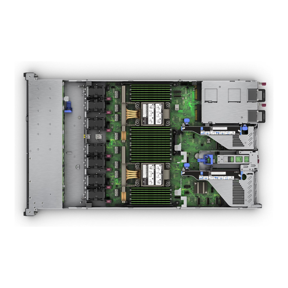 Produktbild för HPE ProLiant DL360 Gen11 - kan monteras i rack Xeon Silver 4514Y 2 GHz - 128 GB - ingen HDD