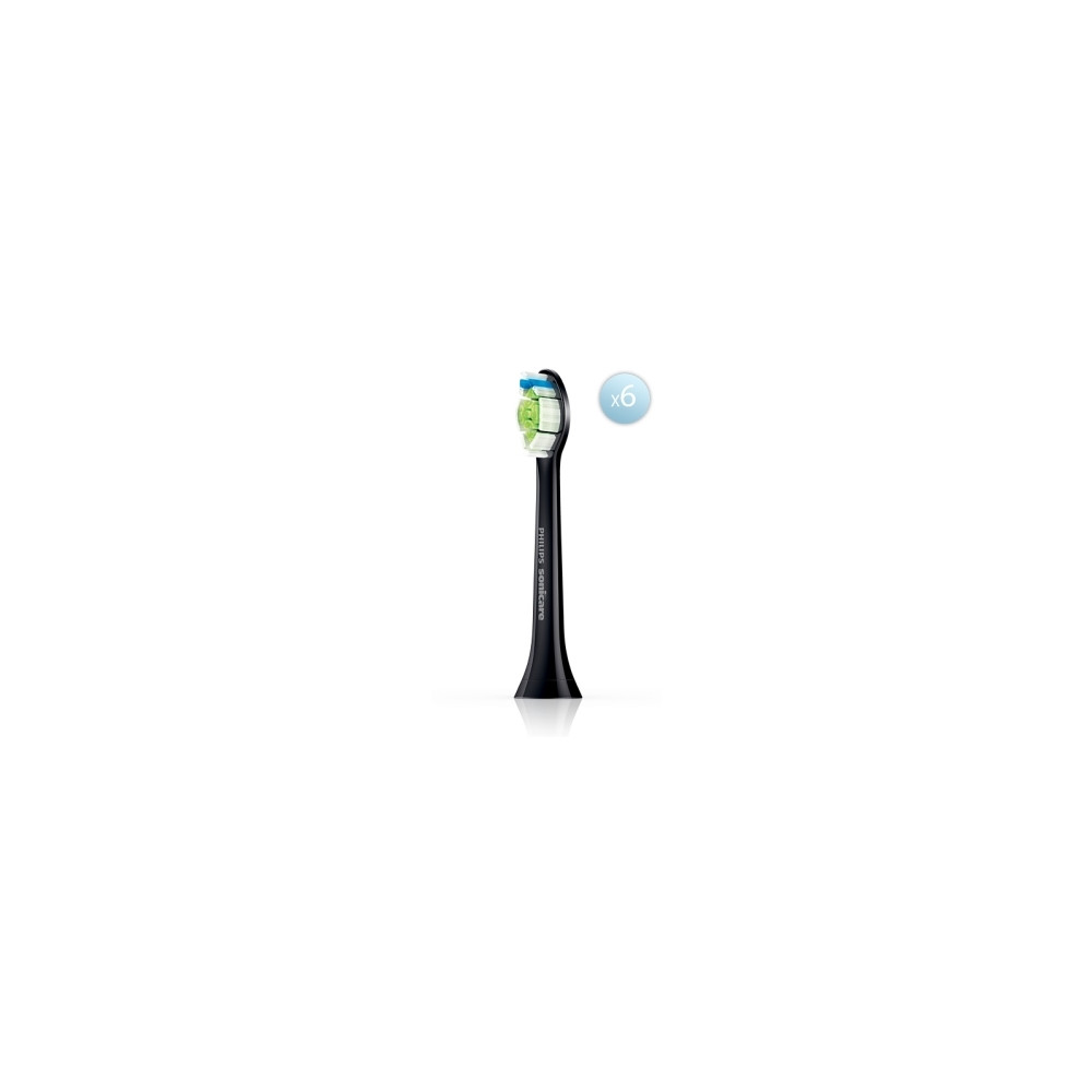 Produktbild för Philips Optimal White HX6066/88 6-pack borsthuvuden, 6 styck...