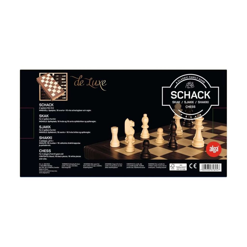 Produktbild för Alga - Chess Deluxe