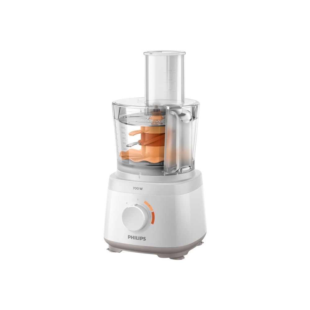 Produktbild för Philips Daily Collection HR7320 - matberedare - 700 W - vit