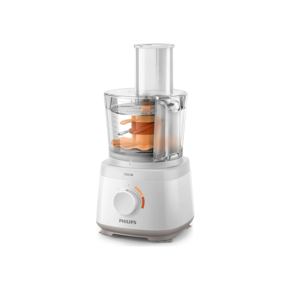 Produktbild för Philips Daily Collection HR7320 - matberedare - 700 W - vit