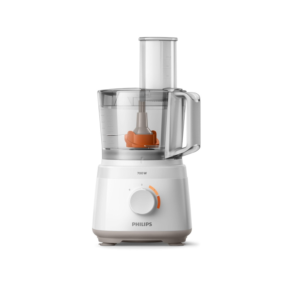 Produktbild för Philips Daily Collection HR7320 - matberedare - 700 W - vit