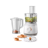Produktbild för Philips Daily Collection HR7320 - matberedare - 700 W - vit
