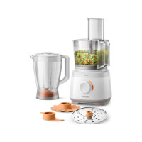 Produktbild för Philips Daily Collection HR7320 - matberedare - 700 W - vit