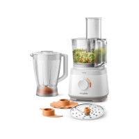 Produktbild för Philips Daily Collection HR7320 - matberedare - 700 W - vit