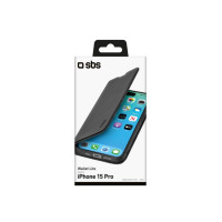 Produktbild för SBS TEBKLITEIP1561PK, Plånbok, Apple, iPhone 15 Pro, 17 cm (...