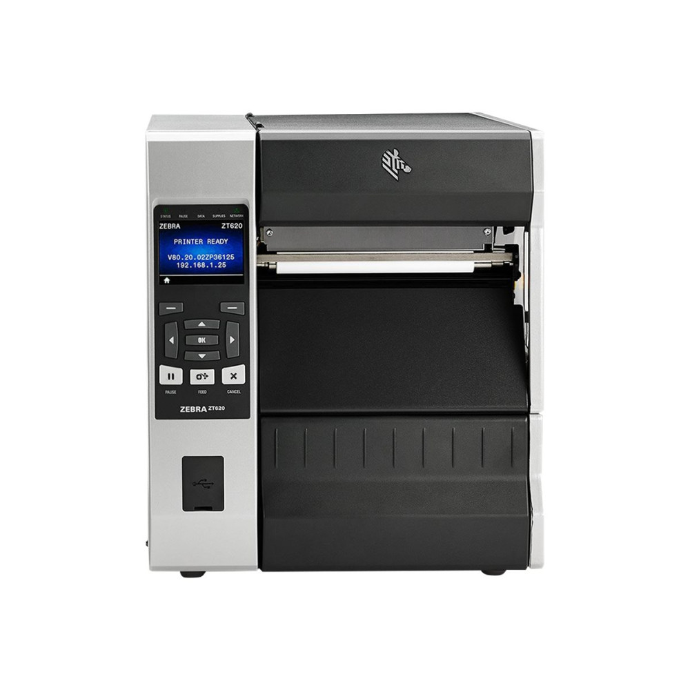 Produktbild för Zebra ZT6 Series ZT620 - etikettskrivare - svartvit - direkt termisk/termisk överföring