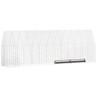 Produktbild för Hönshus 2 pcs Silver 600 x 100 x 210 cm Galvaniserat Stål