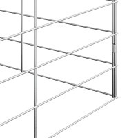 Produktbild för Hönshus 2 pcs Silver 600 x 100 x 210 cm Galvaniserat Stål