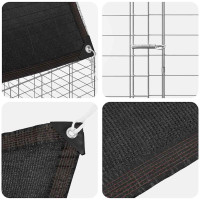 Produktbild för Hönshus 2 pcs Silver 600 x 100 x 210 cm Galvaniserat Stål