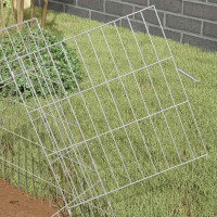Produktbild för Hönshus Silver 215 x 55 x 55 cm Galvaniserat Stål