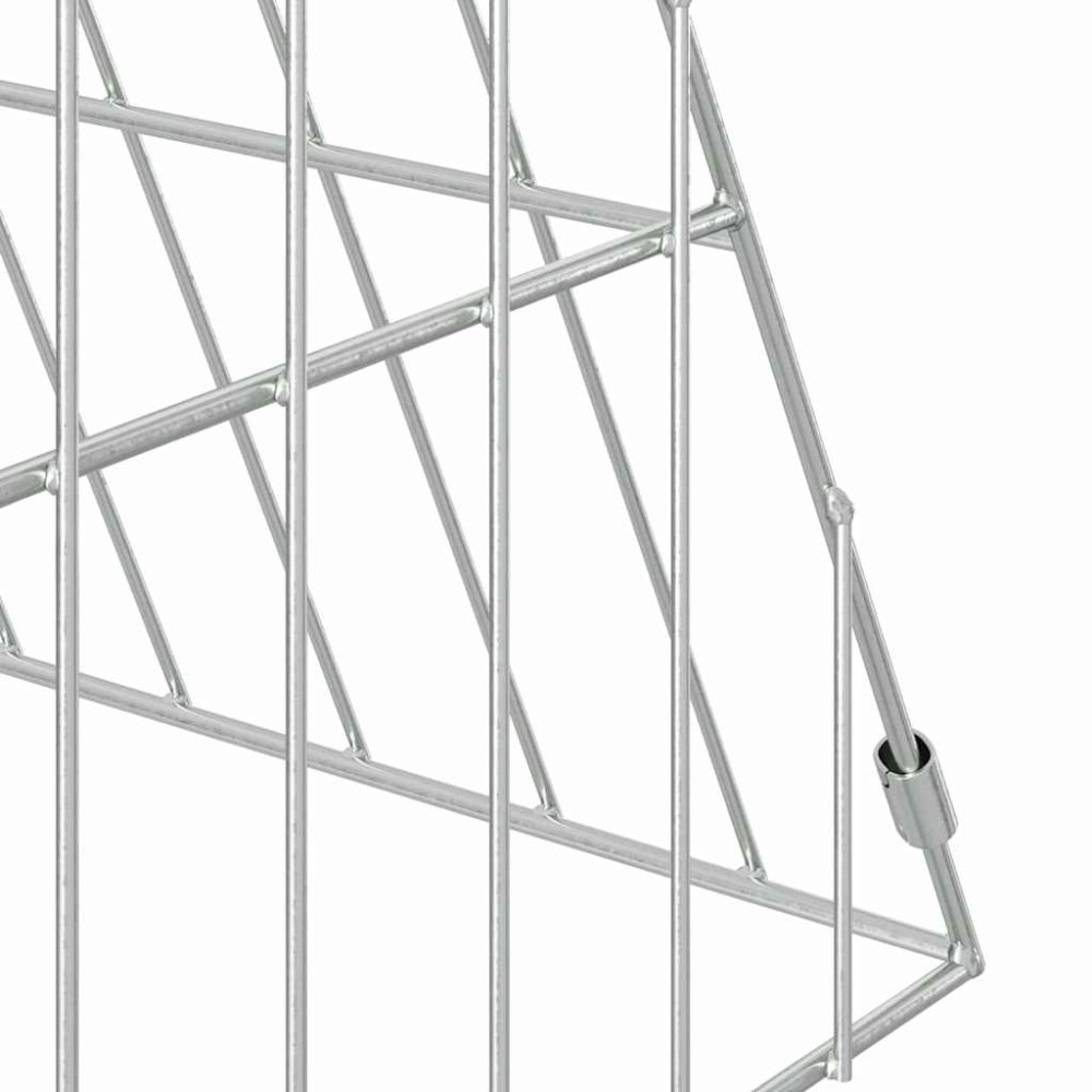 Produktbild för Hönshus Silver 215 x 55 x 55 cm Galvaniserat Stål