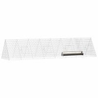 Produktbild för Hönshus Silver 430 x 100 x 85 cm Galvaniserat Stål