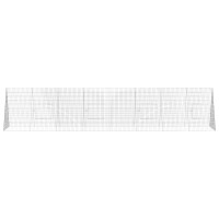 Produktbild för Hönshus Silver 430 x 100 x 85 cm Galvaniserat Stål