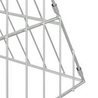 Produktbild för Hönshus Silver 430 x 100 x 85 cm Galvaniserat Stål