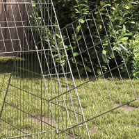 Produktbild för Hönshus Silver 650 x 100 x 85 cm Galvaniserat Stål