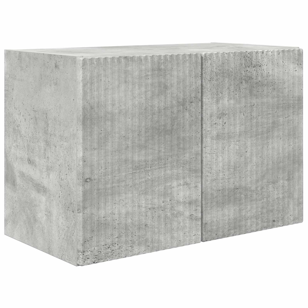Produktbild för TV väggskåp set Väggmonterad 4 pcs Betonggrå Konstruerat trä