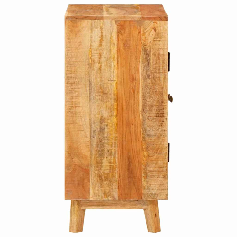 Produktbild för Förvaringsskåp med hylla Brun 55 x 35 x 75 cm Massivt mangoträ
