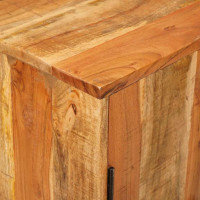 Produktbild för Förvaringsskåp med hylla Brun 55 x 35 x 75 cm Massivt mangoträ