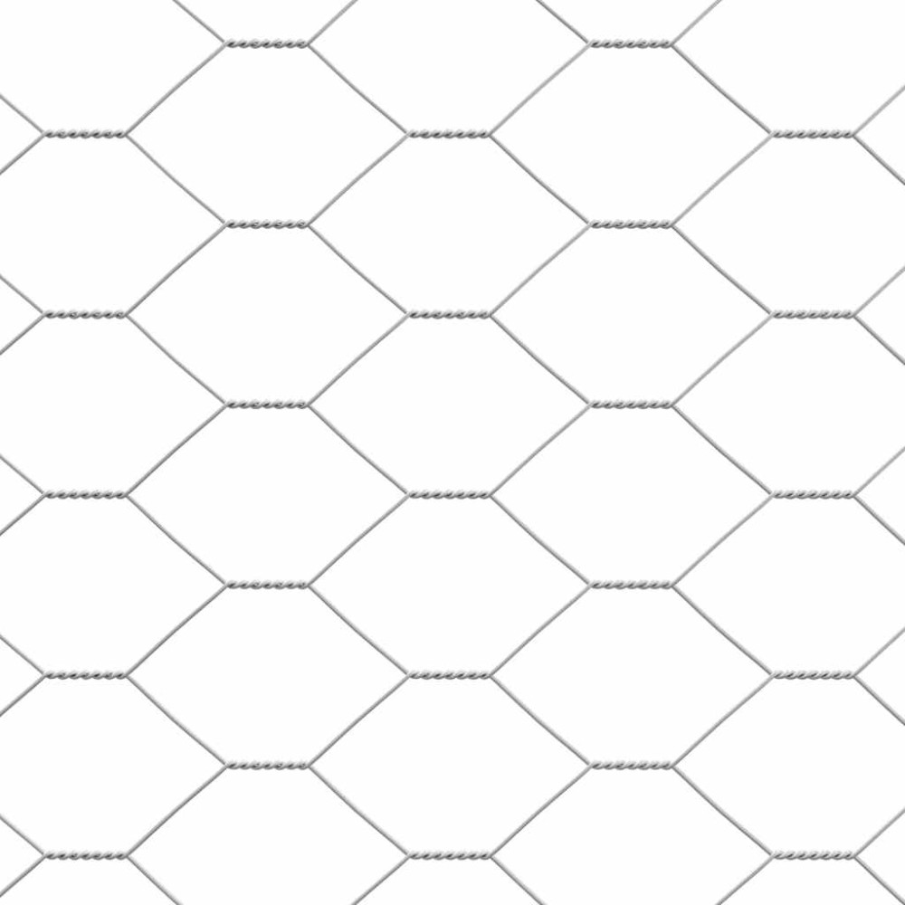 Produktbild för Hönshus Silver 2 x 2 x 2 m Galvaniserat Stål