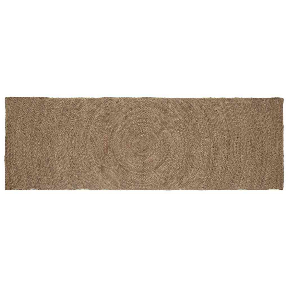 Produktbild för Områdesmattor Grå 60 x 300 cm Jute