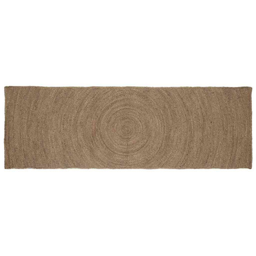 vidaXL Områdesmattor Grå 60 x 300 cm Jute