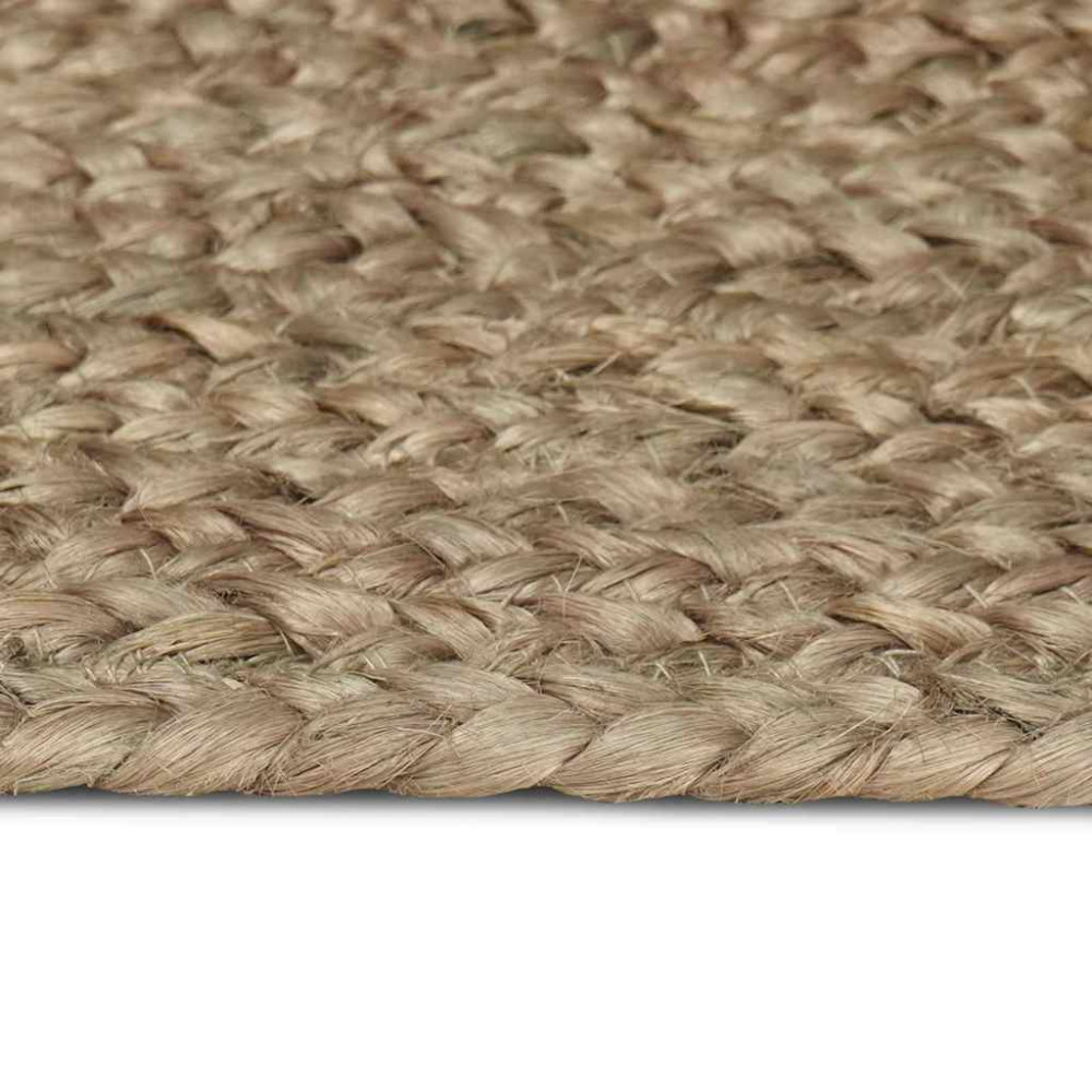 Produktbild för Områdesmattor Grå 80 x 250 cm Jute